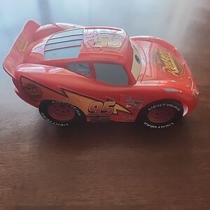 2005 Mattel Tyco Disney Cars 6" Lighting Mcqueen Plastic Car ONLY